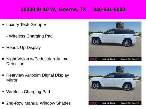 Used 2022 Jeep Grand Cherokee Summit w/ Adv Protech Group IV AWD/4WD image 17