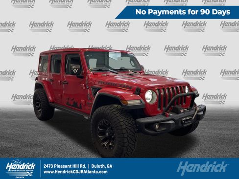 Used 2020 Jeep Wrangler Unlimited Rubicon AWD/4WD image 1