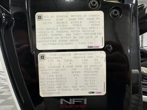 Used 1993 Chevrolet Camaro Z28 RWD image 50