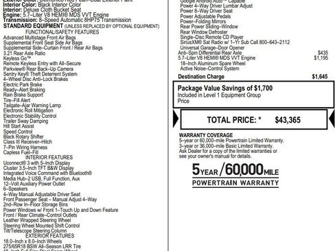 Used 2019 RAM 1500 Big Horn image 2