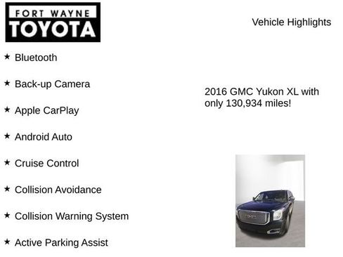 Used 2016 GMC Yukon XL Denali w/ Open Road Package image 8