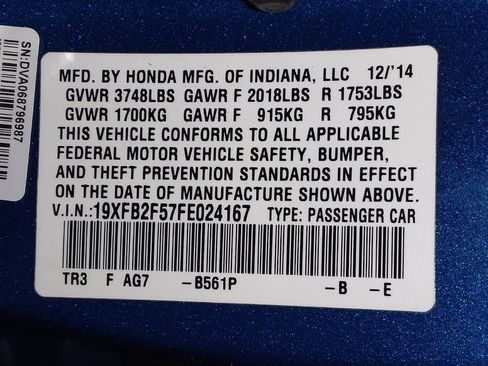 Used 2015 Honda Civic LX image 33