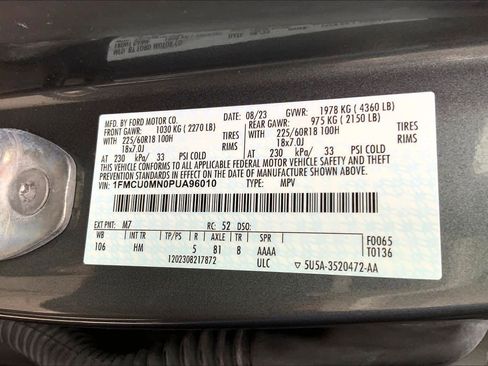 Used 2023 Ford Escape ST-Line w/ Tech Pack #1 image 33