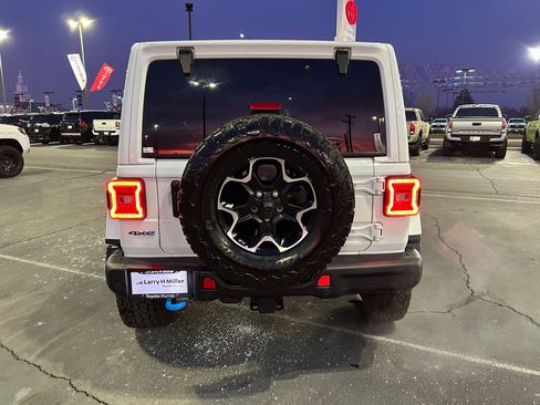 Used 2021 Jeep Wrangler Unlimited Rubicon 4xe w/ Steel Bumper Group image 4