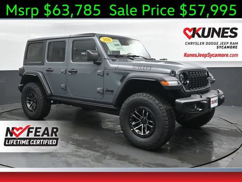 New 2026 Jeep Wrangler Unlimited Sport AWD/4WD image 1