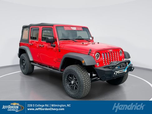 Used 2017 Jeep Wrangler Unlimited Sport image 1