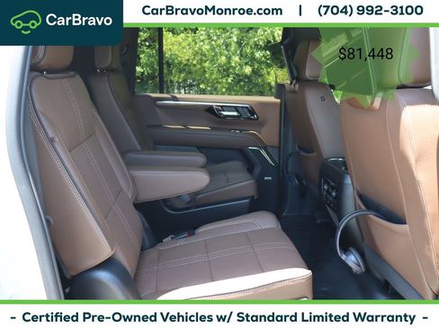 Certified 2025 Chevrolet Suburban High Country AWD/4WD image 45