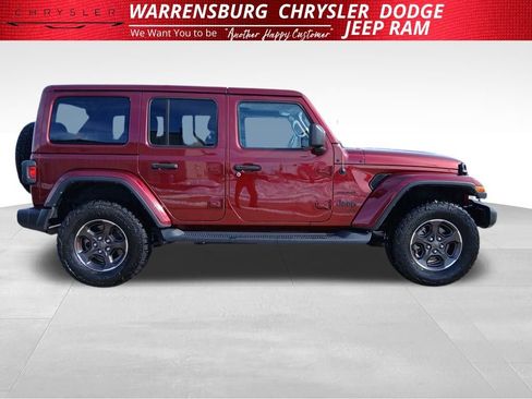 Used 2021 Jeep Wrangler Unlimited Sahara w/ Cold Weather Group image 2