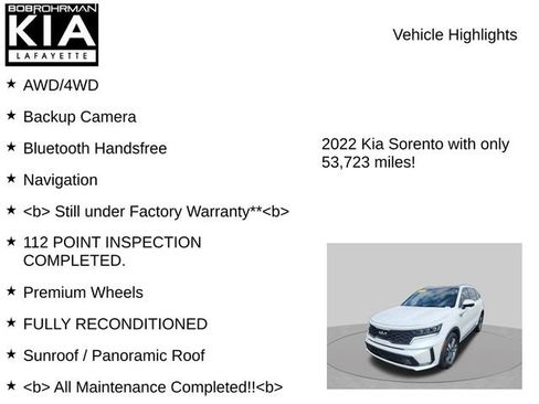 Used 2022 Kia Sorento SX Prestige w/ Panoramic Sunroof Package AWD/4WD image 8