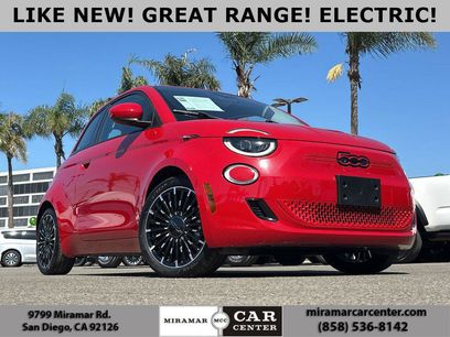 Used 2024 FIAT 500 e (RED)