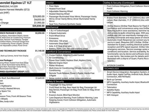 New 2027 Chevrolet Equinox LT w/ Convenience Package II FWD image 35