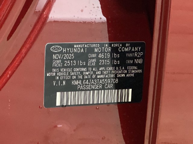 New 2026 Hyundai Sonata SEL AWD/4WD image 34