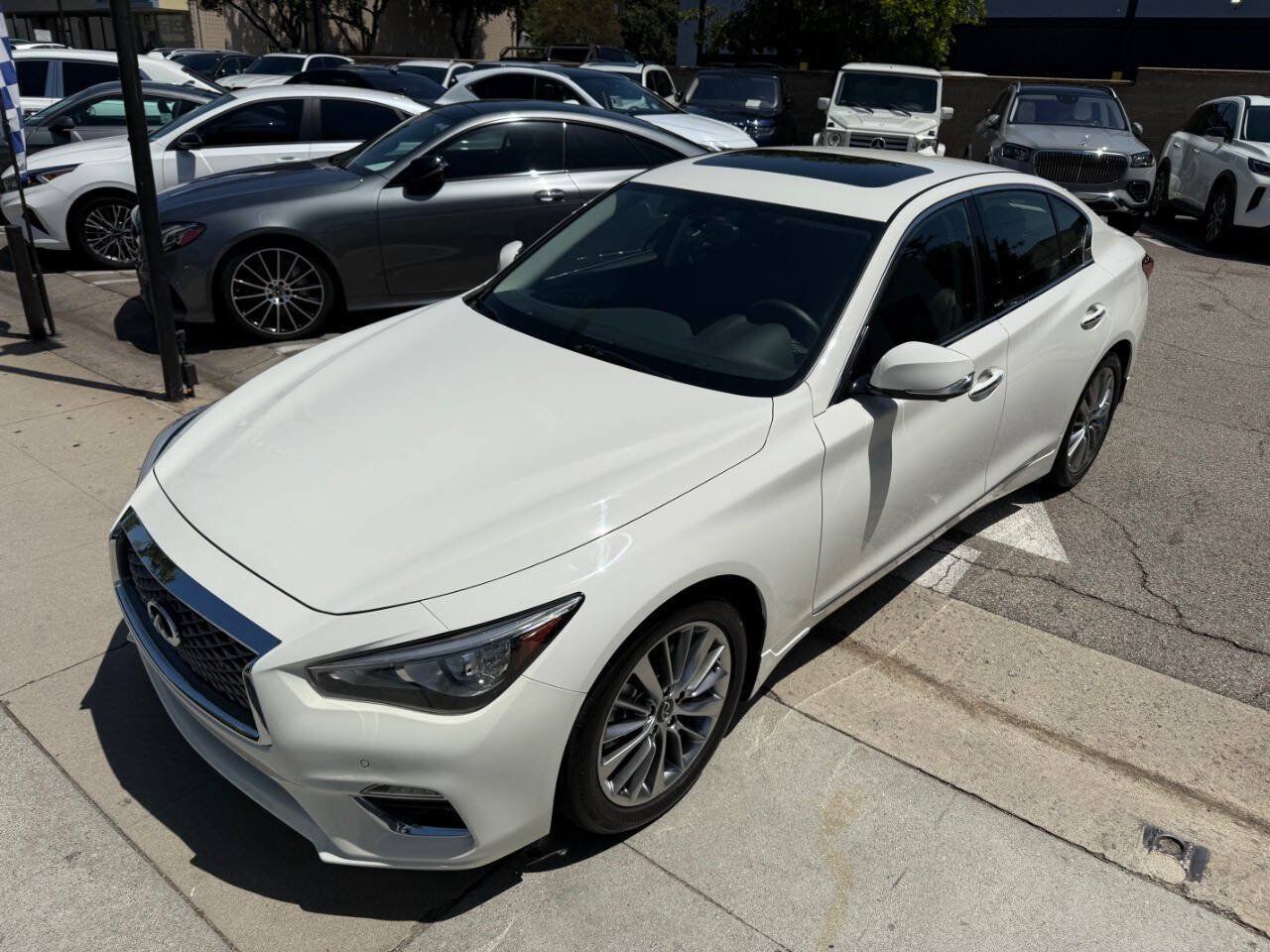 Used 2023 INFINITI Q50 Luxe w/ Cargo Package RWD image 12