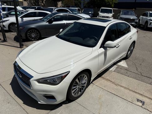 Used 2023 INFINITI Q50 Luxe w/ Cargo Package RWD image 12