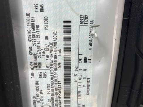 Used 2023 Ford Transit 350 148 High Roof Extended w/ Load Area Protection Package image 8