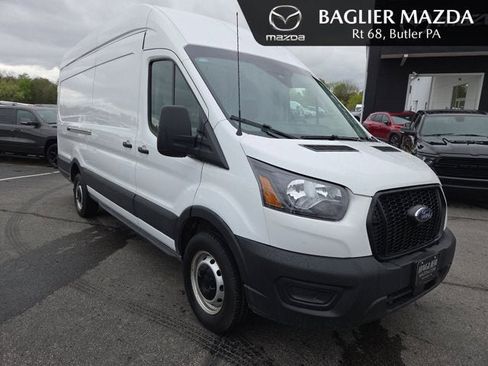 Used 2023 Ford Transit 250 148 High Roof Extended w/ Load Area Protection Package RWD image 1
