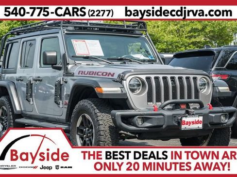 Used 2018 Jeep Wrangler Unlimited Rubicon w/ Steel Bumper Group AWD/4WD image 1