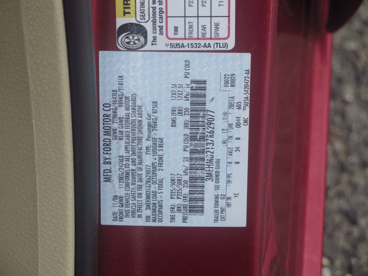 Used 2007 Mercury Milan Premier AWD/4WD image 34
