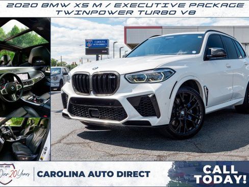 Used 2020 BMW X5 M w/ Executive Package AWD/4WD image 1