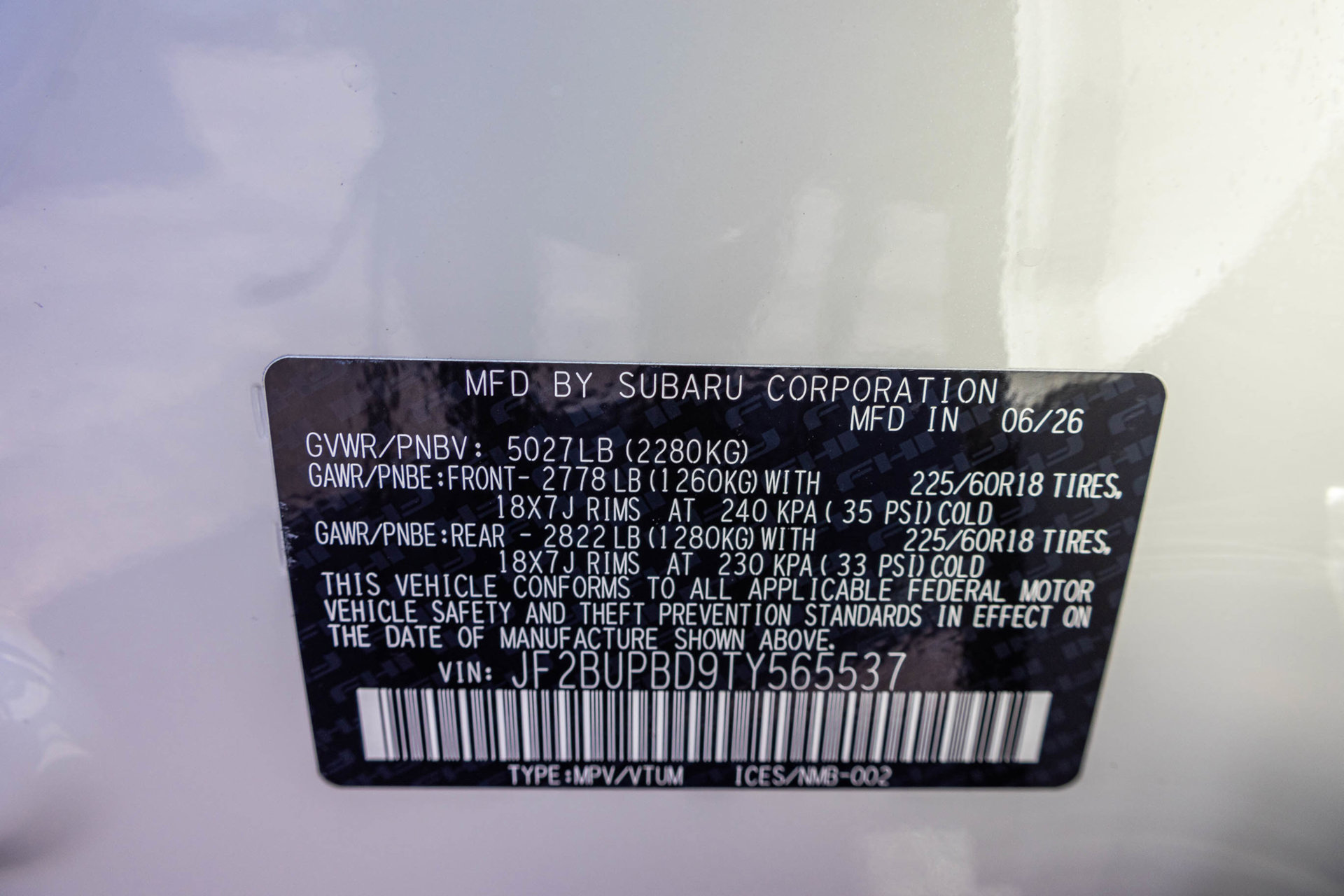 New 2026 Subaru Outback Premium AWD/4WD image 48