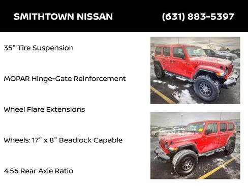 Used 2022 Jeep Wrangler Unlimited Rubicon w/ Xtreme Recon 35" Tire Package image 10