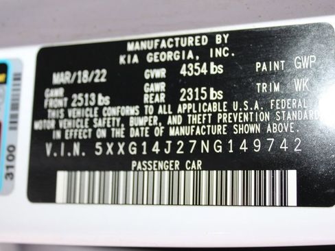 Used 2022 Kia K5 LXS FWD image 59