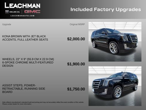Used 2018 Cadillac Escalade Premium Luxury AWD/4WD image 11