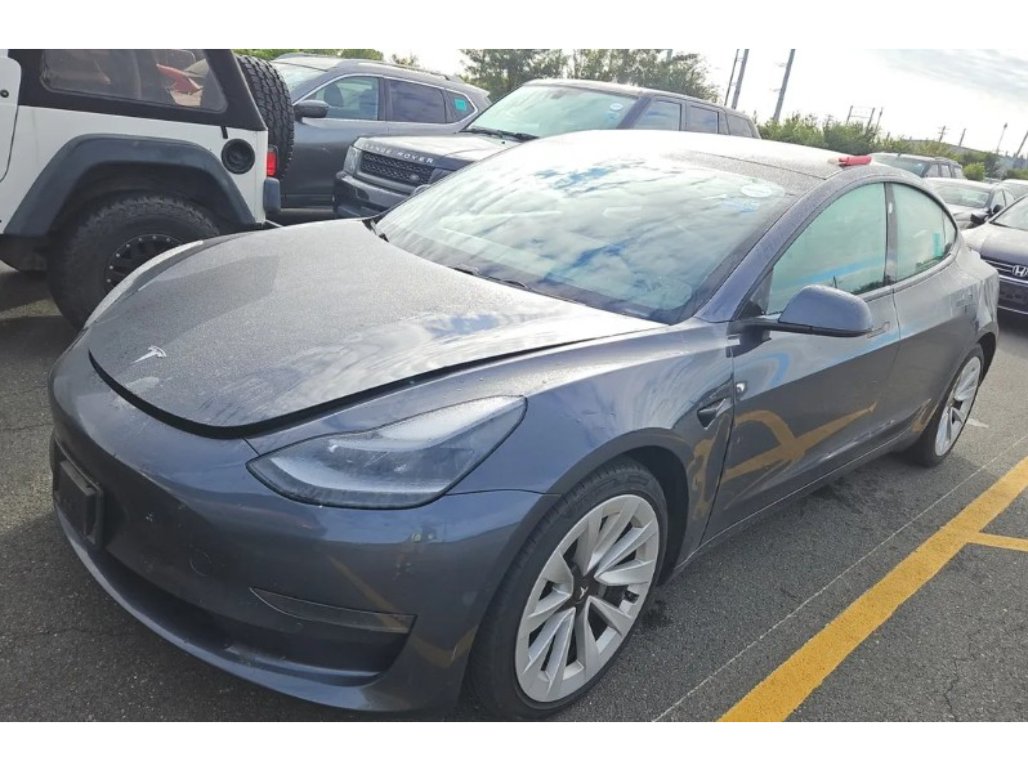 Used 2021 Tesla Model 3 Long Range AWD/4WD image 1