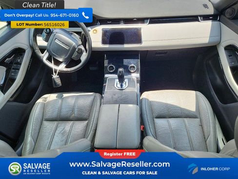 Used 2020 Land Rover Range Rover Evoque SE AWD/4WD image 11