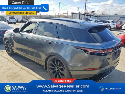Used 2019 Land Rover Range Rover Velar R-Dynamic SE AWD/4WD image 3