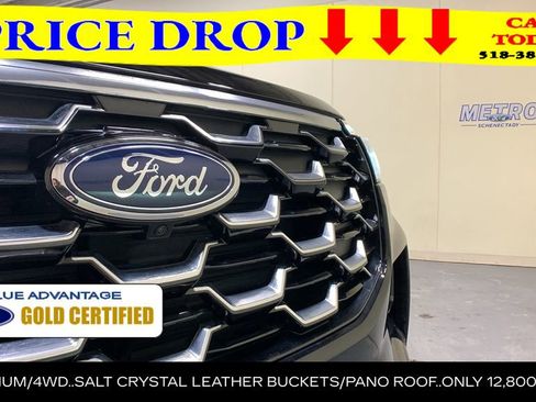 Certified 2025 Ford Explorer Platinum w/ LUX Leather Package AWD/4WD image 56