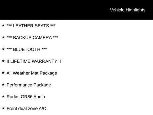Used 2025 Toyota GR86 Premium w/ Performance Package RWD image 42