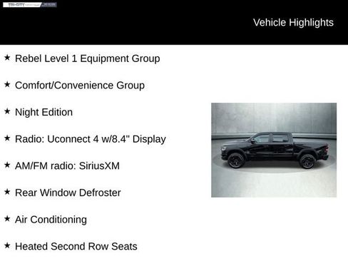 Used 2021 RAM 1500 Rebel w/ Rebel Level 1 Equipment Group image 10