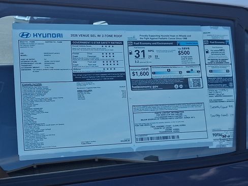 New 2026 Hyundai Venue FWD image 22