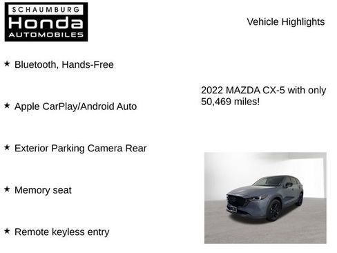 Used 2022 MAZDA CX-5 Carbon Edition AWD/4WD image 7