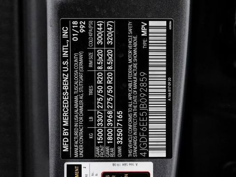 Used 2018 Mercedes-Benz GLS 450 4MATIC w/ Premium Package image 73