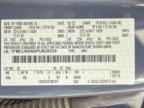 Used 2023 Ford Escape Active w/ Tech Pack #1 image 15