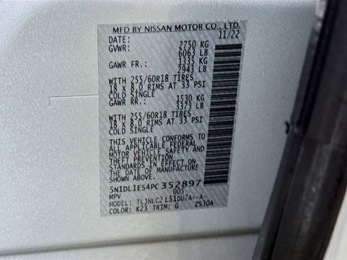 Used 2023 INFINITI QX60 Pure image 32