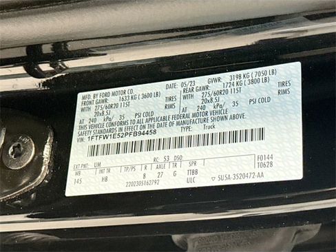 Used 2023 Ford F150 Lariat w/ Equipment Group 502A High image 28