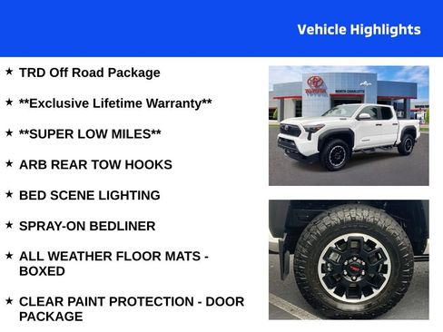 Used 2025 Toyota Tacoma TRD Off-Road AWD/4WD image 4
