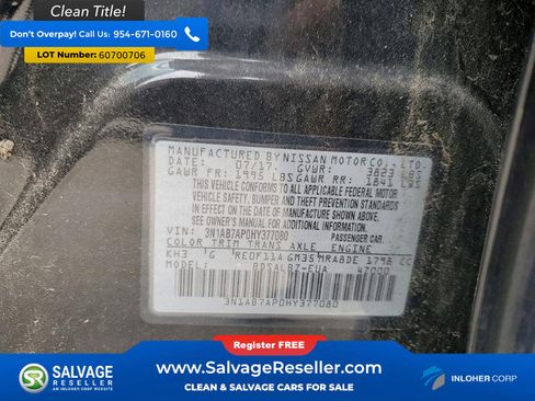 Used 2017 Nissan Sentra S FWD image 16