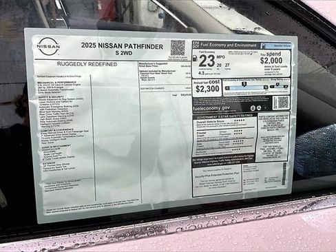 New 2025 Nissan Pathfinder S image 35