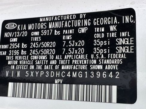Used 2021 Kia Telluride EX w/ EX Premium Package AWD/4WD image 37