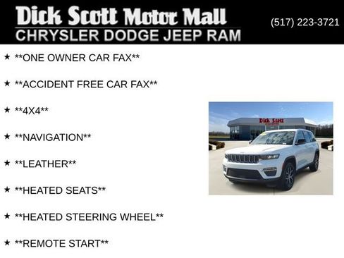 Used 2024 Jeep Grand Cherokee Limited AWD/4WD image 8