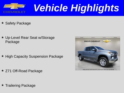 Certified 2023 Chevrolet Silverado 1500 LTZ AWD/4WD image 3