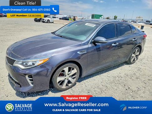 Used 2017 Kia Optima SX w/ Launch Edition Package FWD image 1