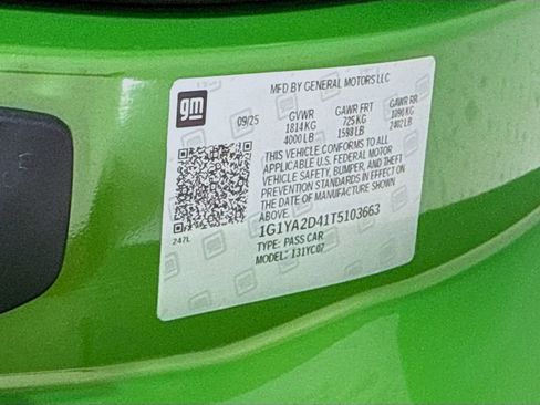 Used 2026 Chevrolet Corvette Stingray Coupe w/ Battery Protection Package image 28