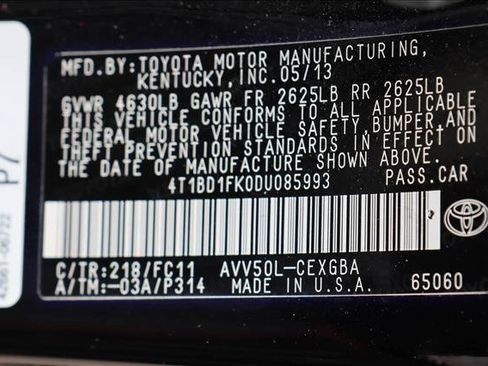 Used 2013 Toyota Camry XLE FWD image 16
