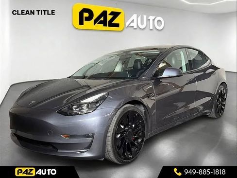 Used 2023 Tesla Model 3 Performance AWD/4WD image 1