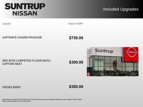 Used 2023 Nissan Armada Platinum w/ Captain's Chairs Package AWD/4WD image 2